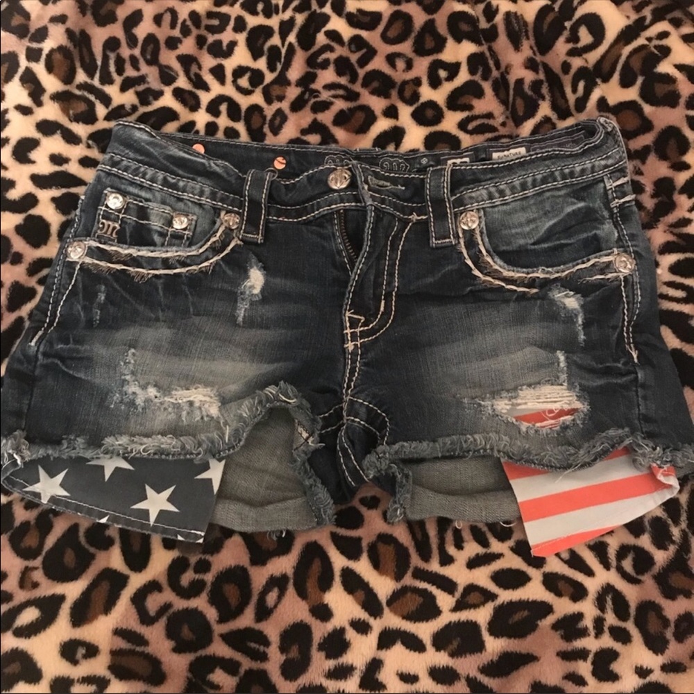 Miss me firecracker shorts
